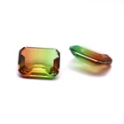 Gem Radiant Shape 6x8mm High Quality Tourmaline Glass Gem