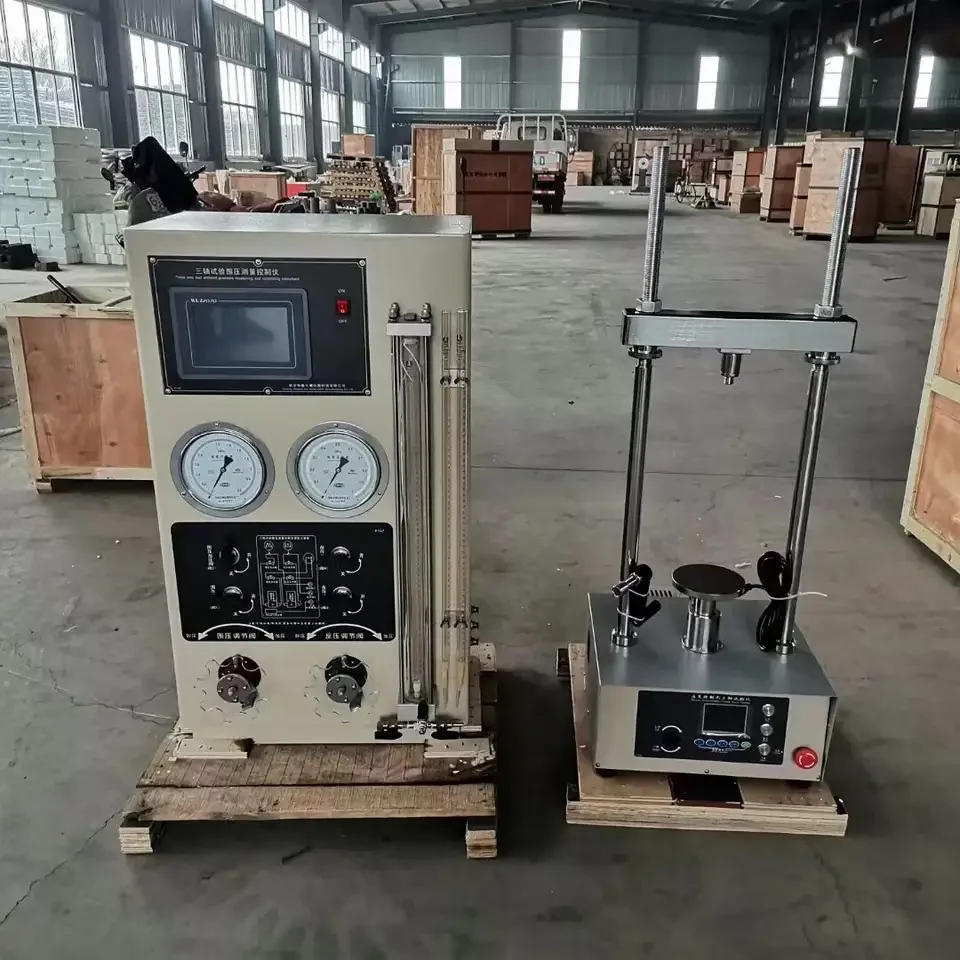 C002 Factory Direct Supply High-Precision Triaxial Compression Test Machine for Geotechnical Engineering