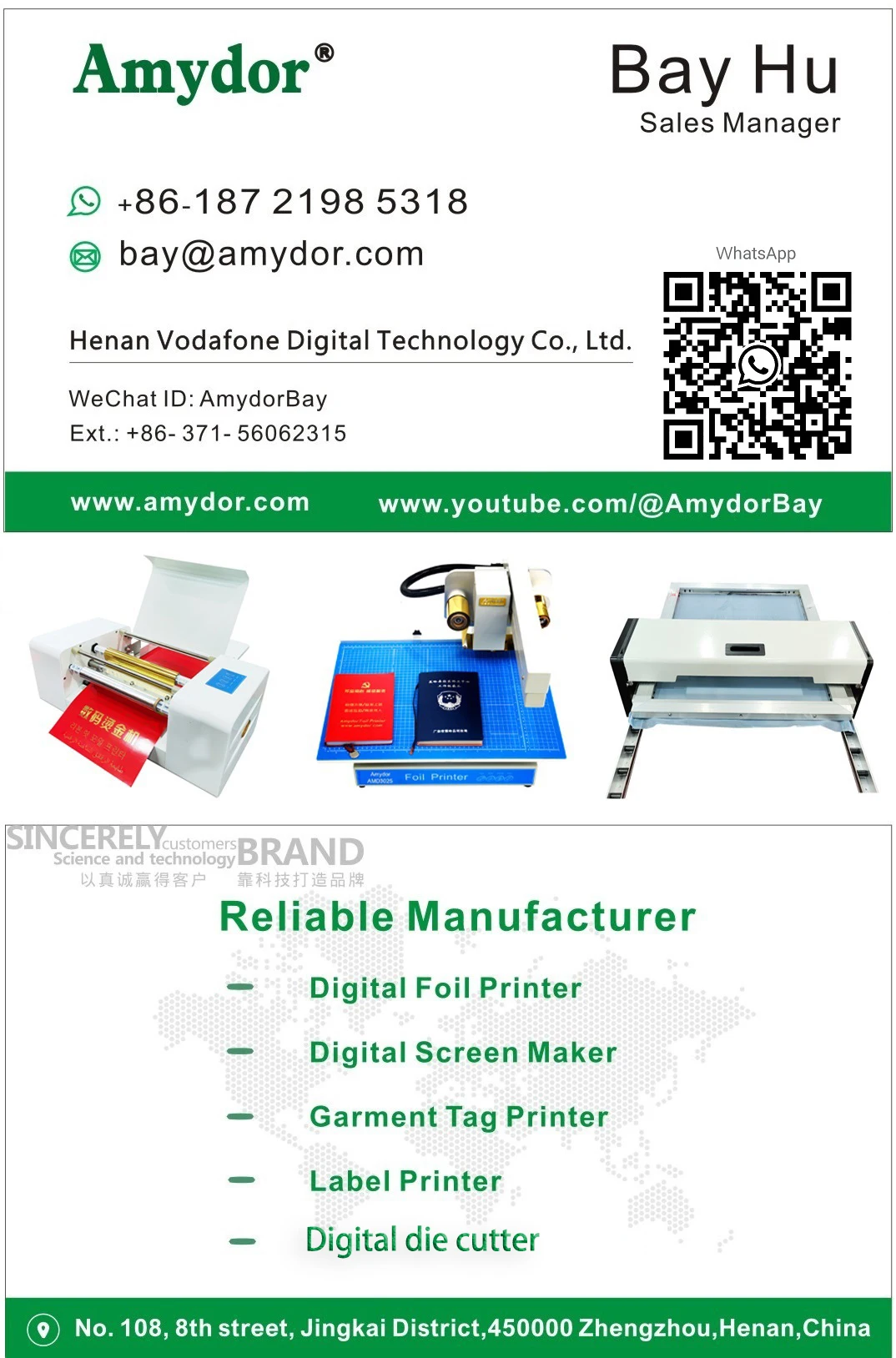 Bay Business card