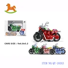 Sale Model 1:36 QTOYS Hot Sale 1:36 Die Cast Toys Metal Motorcycle Model Toys Pull Back Car In Box