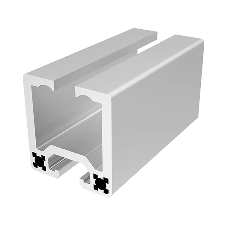 4040 Industrial Extruded Aluminum Profile Suspension Rail and Slide Rail 4042 Heavy-duty Automation Equipment Fence manufacture