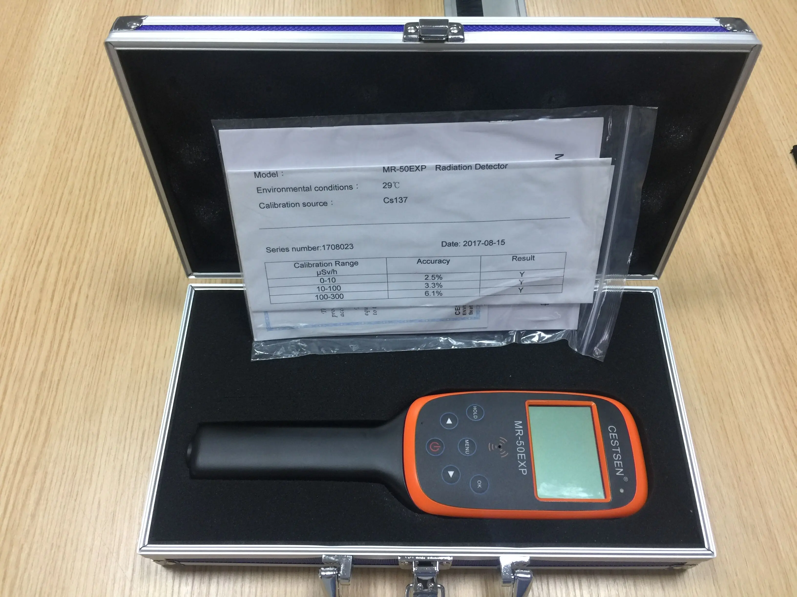 Mr 50 Dosimeter Gamma Nuclear Radiation Detector Personal A B Y X Ray