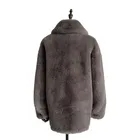 Coats New Arrived High Quality Fashion Rex Rabbit Fur Ladies Winter Coats 2021
