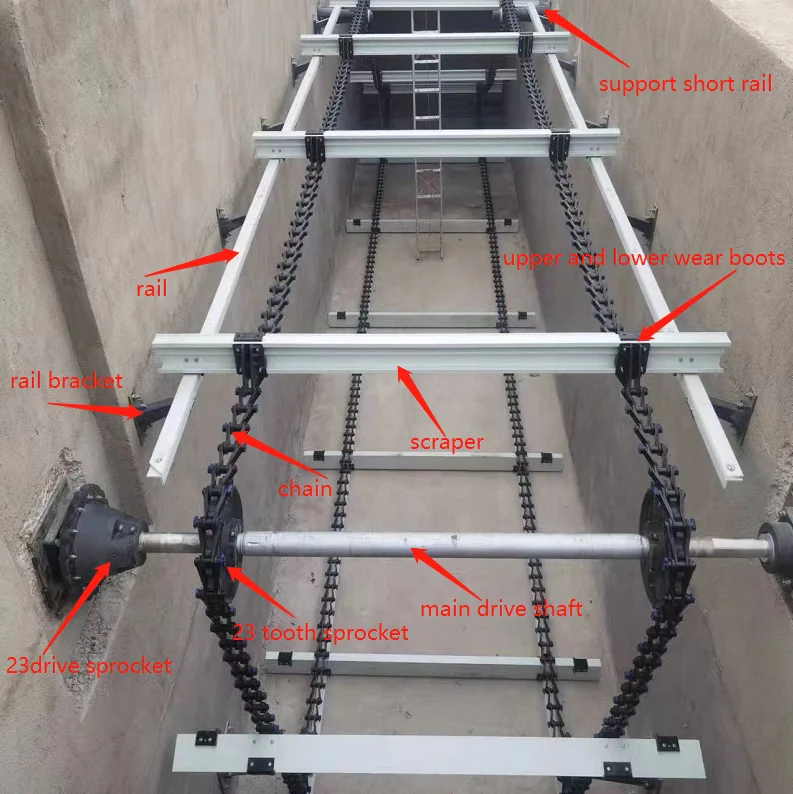 On Site Installation Guidance for Sedimentation tank Dedicated Scraper factory