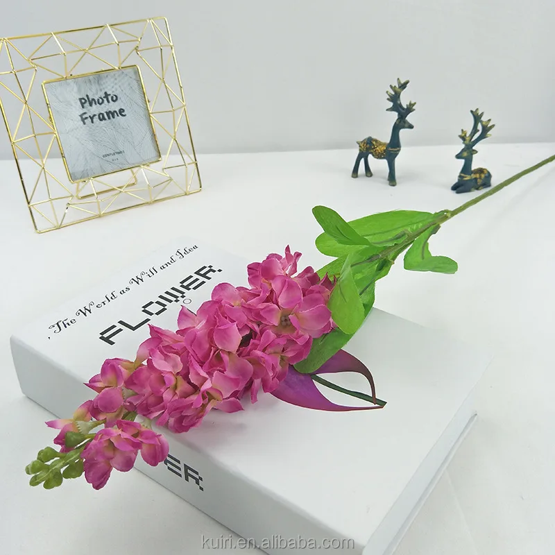 80cm Single Branch Hyacinth High Branch Violet Large Gladiolus