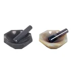 Mortar Powder Material Grinding Agate Mortar For Button Battery Production Laboratory Research