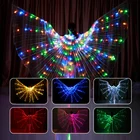 Wings 2021 New Coming LED Luminous Performance Wear Isis Wings Led Dance Wedding Costumes Wings