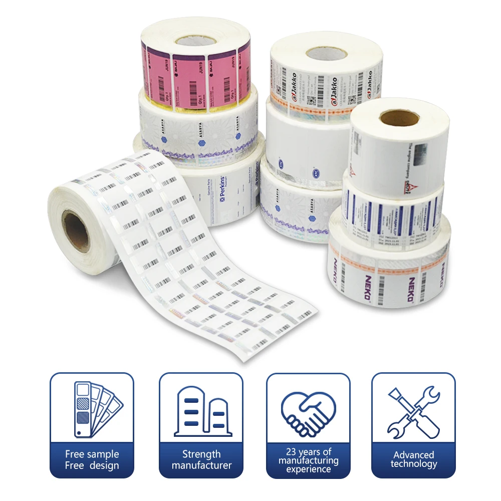 product custom security anti counterfeiting cigarette case packaging box roll seal label barcode printed tax stamps-2