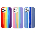 Case Shockproof Custom Camera Lens TPU Hybrid Rainbow Phone Case Back Cover For IPhone 11/12/12promax/x/xs