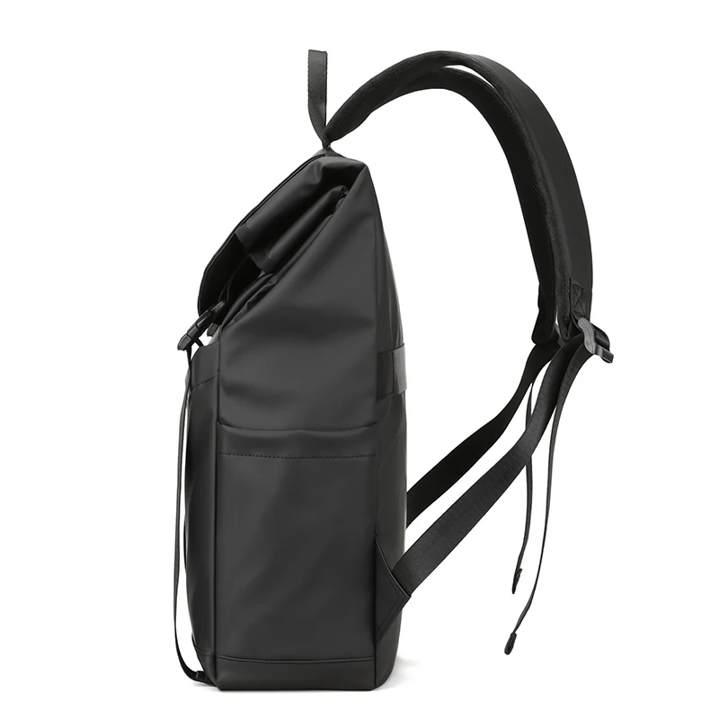 Men's computer bag College school bag Simple fashion  backpack leisure trendy backpack