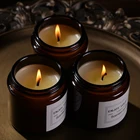 Gem Wholesale Luxury Marble Shiny Logo Crystal Infused Gem Chakra Soy Wax Aromatherapy Scented Candles