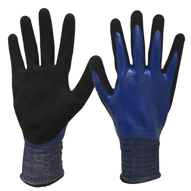 CutProof Resistant CUT5 Waterproof Oil Resistant Gloves Coated Safety Protection 