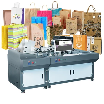 Kelier High Speed CMYK Bag Printer High Quality Kraft Paper Bag Printing Machine Single Pass Digital Printer