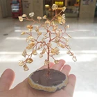 Natural Gemstone Trees Custom Natural Jewelry Crystal Money Tree Quartz Healing Gemstone Tree Agate Crystal Tree Of Life