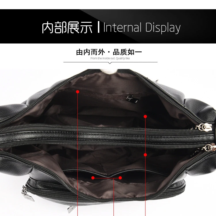 Luxury Handbags Women Designer PU Leather Shoulder Bags Lady Large Fashion Hand Bag Casual Tote Messenger Bag