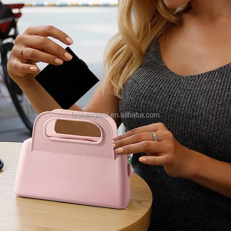 product women unisex luxury mini zipper coin purse ladies travel cosmetic bag leopard pattern custom logo makeup case-4
