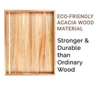 Tray Trays High Quality Custom Decorative Serving Wood Tray Breakfast Wooden Trays With Handles