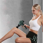 2021 Massage Gun Dropshipping With Lcd Screen Rechargeable Fascial Massager Muscle Massage Gun