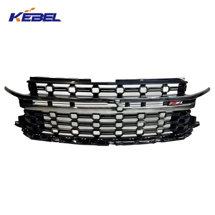 84913569 Chinese Factory Directly Sale Price Black Ice Chrome Z71 Car Front Upper Grille for Chevrolet tahoe 2021 2022 2023 factory