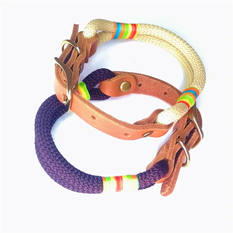 rope cat collar