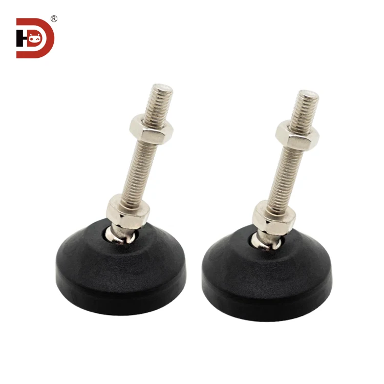 Nylon Metal Universal Foot Cup M8/10/12/16 Adjustable Support Piece, Foot Screw Adjustment Piece details