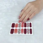 Nail Sticker Nail Wraps 2021 Custom 3d Nail Wraps Beauty Sticker Nail Sticker Art Nail Decoration Sticker