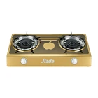 China Best Popular Stainless Steel Oven 2 Burner Portable Free Standing Table Top Gas Cooker Stove