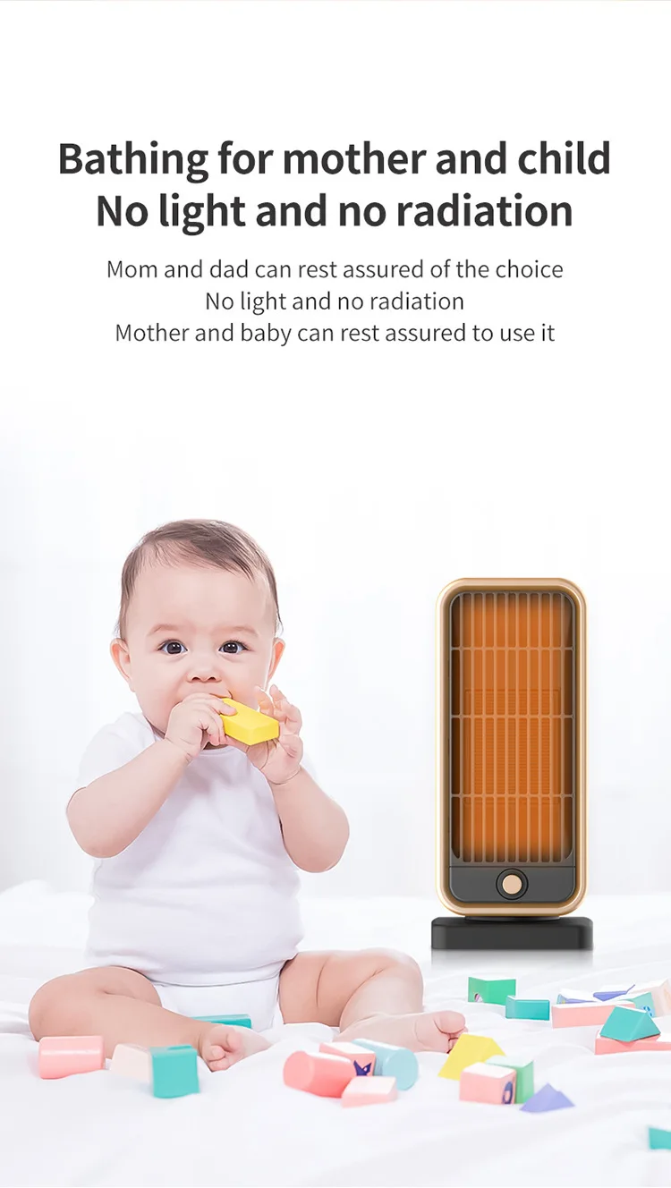 Lightweight Portable Heater, 500 W, Plastic - detail 14