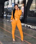 Clothing High Quality Solid Top And Pants Outfits 2 Piece Sport Set Woman Clothing