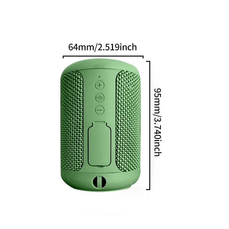 Fabric Wireless Portable Tws Speaker Outdoor Waterproof Super 5w Power ...