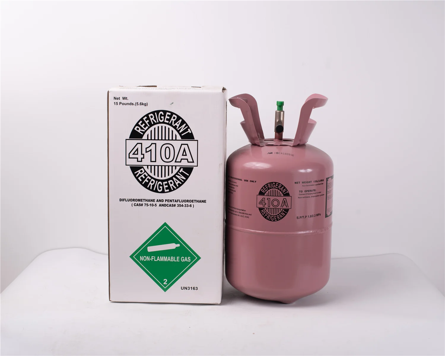 Steel R410a Refrigeran Gas Cylinder Ce Standards 11 3kg R410