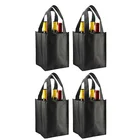 Wine Bags Custom Eco Friendly Fashion Style Stocked Non Woven Wine Bottle Package Bags