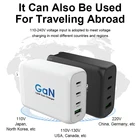 Ports Usb Wall Charger Us VINA PD 120W Multi Ports GaN USB Type C Quick Charger AC Wall Charger For MacBook Pro Air