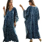 Women Gown Summer Women Long Gown Hot Sale Ladies Causal Frock Loose Batting Sleeve Skirt Floral Print Dresses