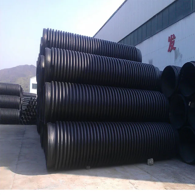 En Sn Sn Carat Tubehdpe Double Wall Corrugated Pipe Krah Pipes