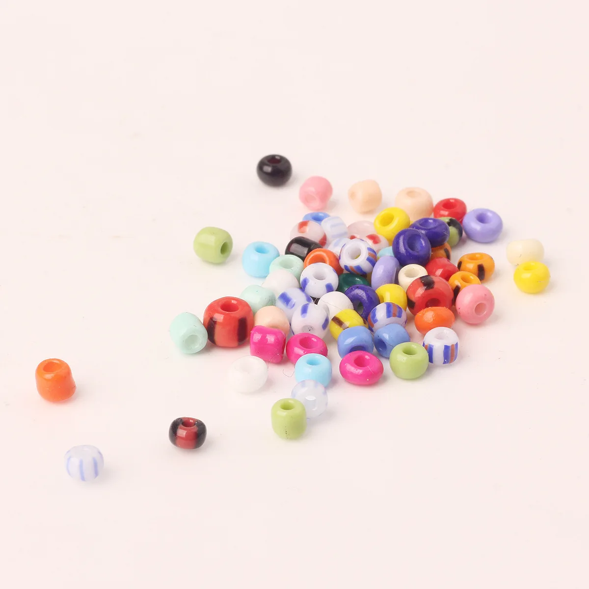 3mm 4mm Glass Seed Beads Colorful Miyuki Beads For Bracelet Making
