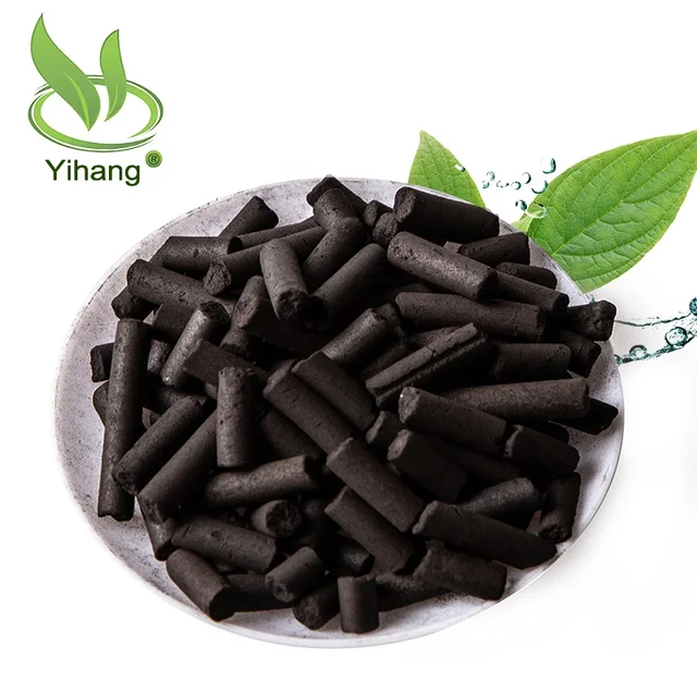 Manufacturers 4mm Cylindrical Activated carbon Cylindrical activated carbon for air and water purification