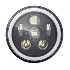 Led Wholesale Waterproof Moto 7 Inch Led Rgb Headlight For Jeep