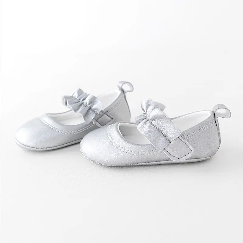 2023 New Arrival High Quality Lightweight Breathable Anti-Slippery Baby Girl Princess Shoes Walking Shoes with TPR I supplier