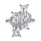 Jewellery Top Quality S925 Sterling Silver Jewellery Fashion Cubic Zirconia Ring