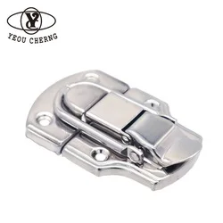 quick release HC265 galvanizing silver metal hasps lock hardware for high-end quality tool chest case big locks fittings