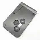 Key 3 Buttons 433 Mhz PCF7947 Chip Koleos Car Remote Key For R-enault M-egane Smart Card Key