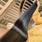 12A Double Drawn Raw Virgin Cuticle Aligned Human Hair Weaves Bundles Bone Straight Brazilian Hair Extensions Vendors