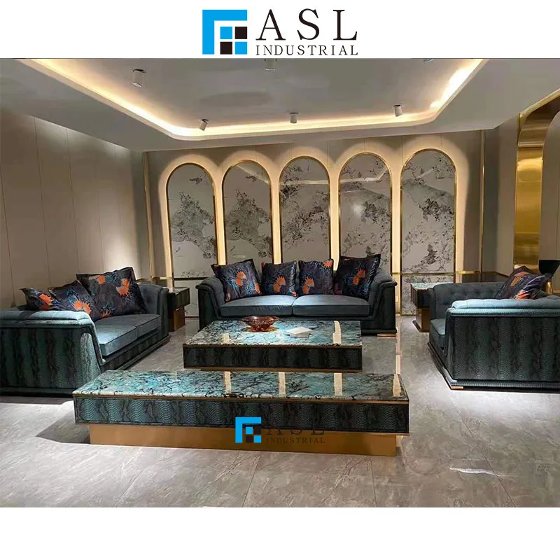 Factory direct blue marble macauba onyx marble sky blue quartzite marmol azul precio