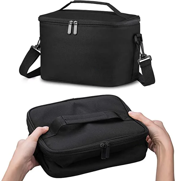 product wholesale custom lightweight travel camping bbq food transport grill foldable lunch box picnic thermal insulated cooler bag-2