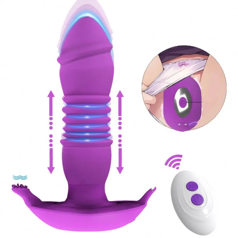 Powerful Vibration Invisible Wearable Vibrating Panties Sex Toy For