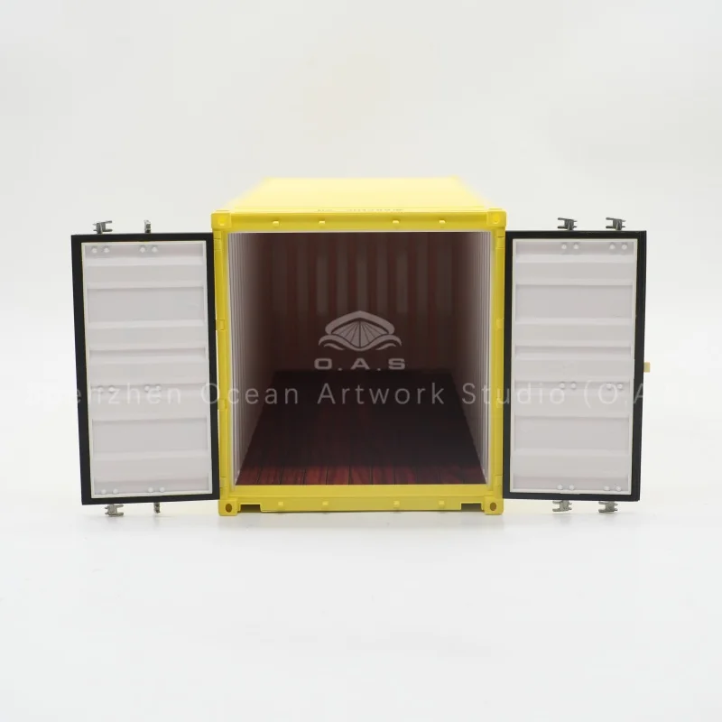 This exquisite HMM container model is custom made from sturdy ABS material. We provide professional model making service with logo & color customization. Ideal product for exhibition display, logistics business gifts and office decoration, wholesale orders are warmly welcomed.Amber@vesselmodel.com Tel:+86 18038048785