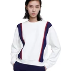 Sweatshirt Pullover Crewneck Sweatshirt Manufacturing Women Clothing Fasion Plain Hoodies Oversized Custom Logo Pullover