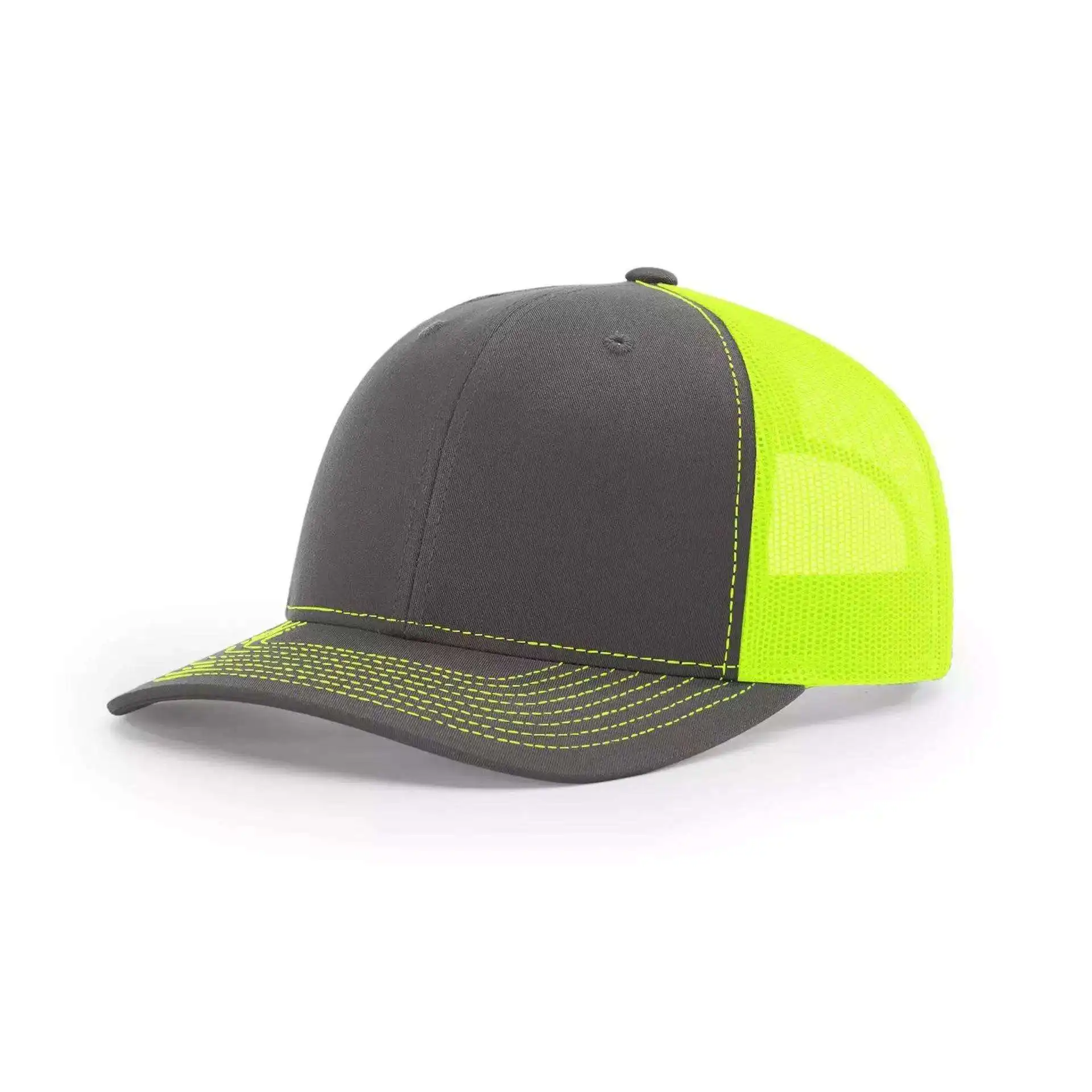 Custom embroidery logo fashion cap high quality Richardson 112 Gorras Mesh Blank Snapback Hat Plain net Trucker hat sports caps