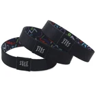 Wristband Fabric Wristbands Cheap Woven Elastic Custom Fabric Elastic Wristband